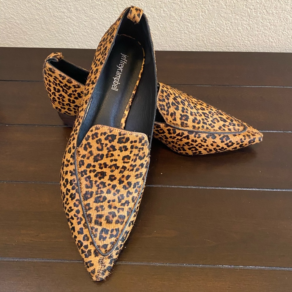 Jeffrey Campbell Viona Cheetah Loafer